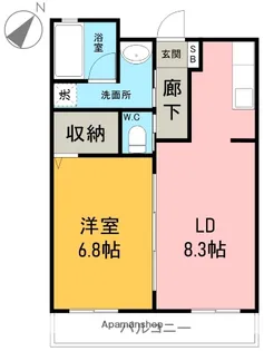 すずの杜【1階】の間取り
