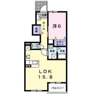 メゾン モコ【1階】の間取り