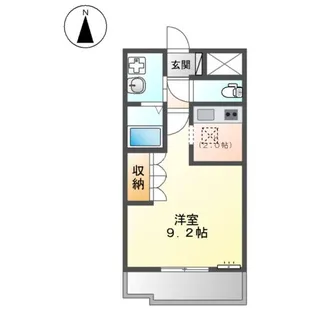 ライスポート富士【1階】の間取り