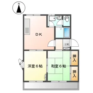 ペガサス【2階】の間取り