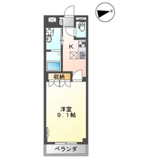 ボナールB【1階】の間取り