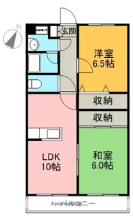 グランディア Ⅲ【202号室】の間取り