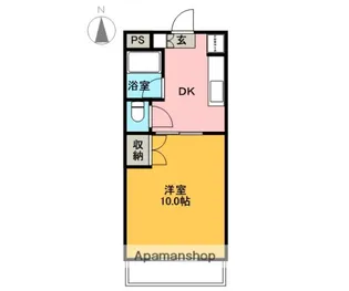 ベルウッド69A【202号室】の間取り