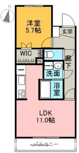 ルパーブ永田町【3階】の間取り