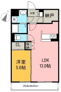 鈴太マンション【405号室】の間取り