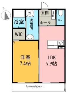 LEON Ⅳ【202号室】の間取り