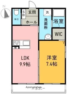 LEON Ⅳ【303号室】の間取り