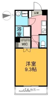 ヴィガラス川成新町【3階】の間取り