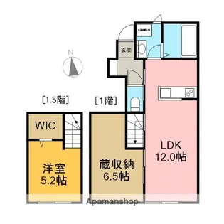 FELICIA【101号室】の間取り