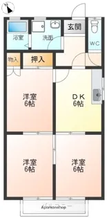 春風とフランボワーズC【203号室】の間取り