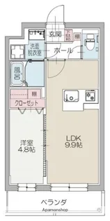 グリーントレジャー【2階】の間取り
