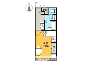 チェルシー【108号室】の間取り