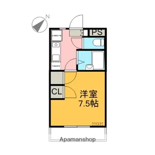 CLACSY ONE【402号室】の間取り