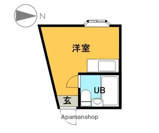 CHAI【303号室】の間取り