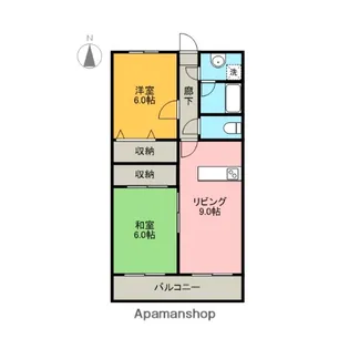 エクセレントM2【302号室】の間取り