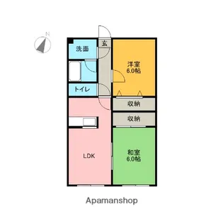 エクセレントM2【301号室】の間取り