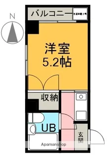ピーコックマンション【407号室】の間取り