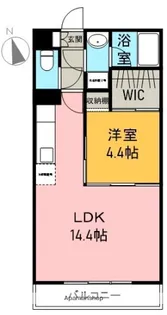 ブローニュ【2階】の間取り