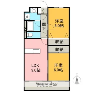 Grandeur【2階】の間取り