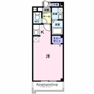 ピュア・エクセレント【203号室】の間取り