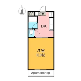 ベルウッド69B【303号室】の間取り