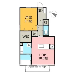 KOWLOON J【1階】の間取り