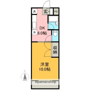 ヴィラセンチュリー【1階】の間取り