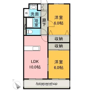 誠進館【3階】の間取り