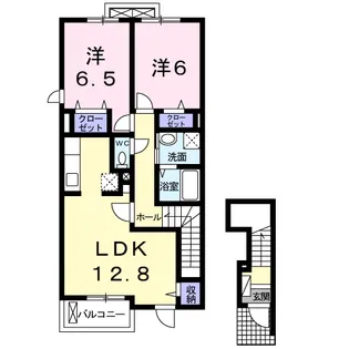 グラン・エスト Ⅲ【2階】の間取り