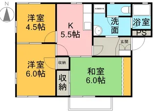 ユーロハイツM【202号室】の間取り