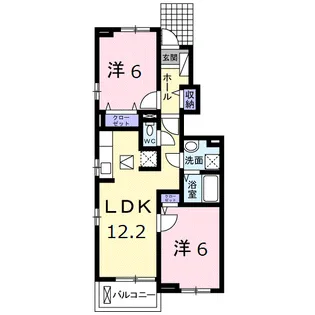 グリーン ガーデン【1階】の間取り