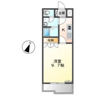 KAZU(カズ)【2階】の間取り