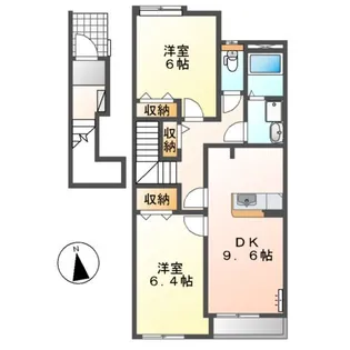 CIEL ETOILE(シエル エトワール)【2階】の間取り