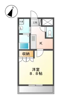 中宿ベース【2階】の間取り