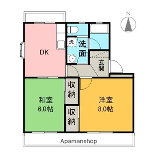 ルミエールⅠ【303号室】の間取り