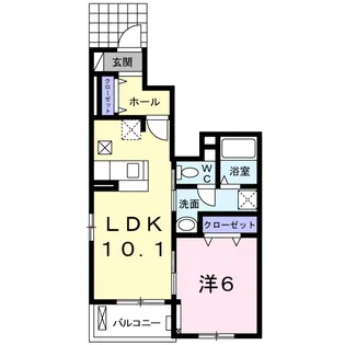サザン レジデンスⅢ【1階】の間取り