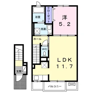 ココエール【2階】の間取り