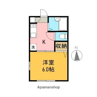 ルミエール峰【D102号室】の間取り