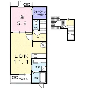 アリビオ【2階】の間取り