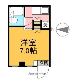 ツインサンヒルズ【205号室】の間取り