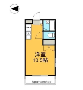 MINA B【105号室】の間取り