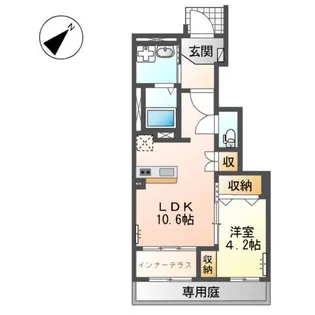 DA・MONDE【1階】の間取り
