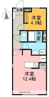 パークメラニアン【101号室】の間取り