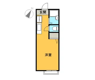 フェリーチェ【203号室】の間取り