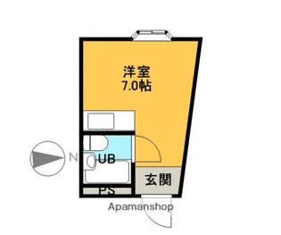 CHAI【2階】の間取り