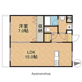 CIAO バンビーナ【1階】の間取り