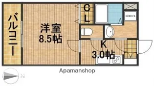 ポジションⅠ【1階】の間取り