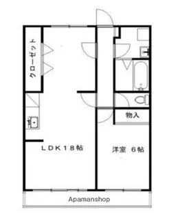 アソルティ増楽町【4階】の間取り