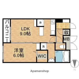 L’ALBA DI PRIMO【1階】の間取り