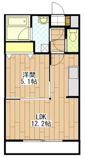 パルテール【1階】の間取り